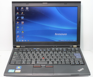 Lenovo ThinkPad X220 4290-LG3/Core i5-2430M(2.40GHz/2コア4スレッド)/4GBメモリ/HDD320GB/12.5TFT/Windows7 Home Premium 64bit #0520