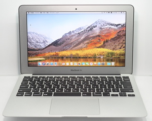 Apple MacBook Air (11-inch,Mid2011)/Core i5-2467M 1.6GHz/4GBメモリ/SSD256GB/macOS High Sierra 10.13/バッテリー使用可能 #0509