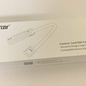 美品(１回のみ使用) ZITAY Camera Card SSD コンバータ SSDカードリーダー セット SAMSUNG 500GB SSD 付きの画像1