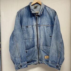 【Levi's リーバイス】カバーオール デニムジャケット デニム インディゴ 古着 2405oki M