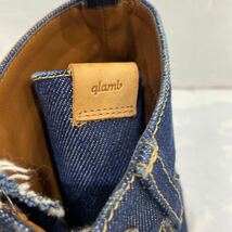 【glamb グラム】GB0420-AC11 Slinky denim boots スリンキーデニムブーツ インディゴ デニム 2405oki h_画像6