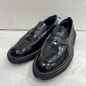 【Paul Smith ポールスミス】DR001 ローファー ドレスシューズ イタリア製 42 ブラック レザー 2405oki M