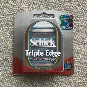 ★新品 未開封 シック トリプルエッジ 替刃 8個入 Schick ひげ シェービング ヒゲ剃り ★