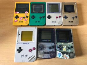 N1480/Nintendo CGB-001 ×2 шт. /DMG-01/ MGB-001 ×4 шт. совместно 7 шт. Game Boy цвет 