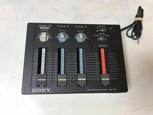 N1596/SONY MX-10L マイクロフォンミキサー　通電ジャック