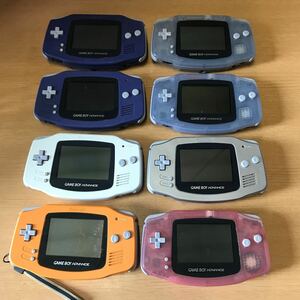 N1479/Nintendo Game Boy Advance AGB-001 body summarize 8 pcs 