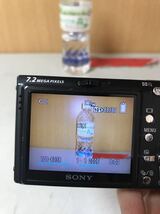 N1570/SONY ソニー Cyber-shot DSC-T10 コンパクトデジタルカメラ 説明書付き_画像4