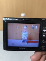 N1570/SONY ソニー Cyber-shot DSC-T10 コンパクトデジタルカメラ 説明書付き_画像3
