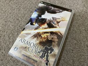 アーマード・コア3 ARMORED CORE 3 Portable ■中古PSPソフト4本まで230円で同梱可 ■フロム・ソフトウェア