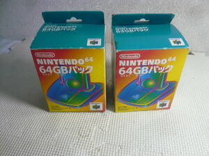  nintendo NINTENDO 64* Nintendo 64 GB pack box * owner manual attaching total 2 piece used 