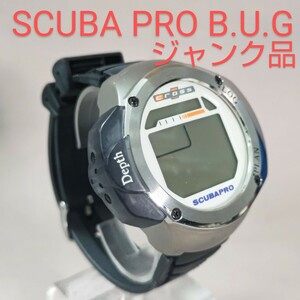 1111円スタート【SCUBAPRO】B.U.Gダイブコンピュータ/美品/ジャンク品