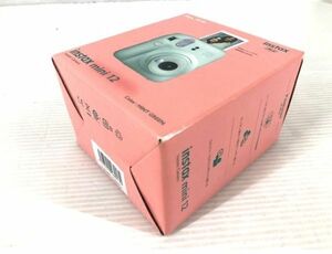 DZ228-0522-99[ used ] Fuji Film instant camera instax mini 12 [ Cheki ] mint green 
