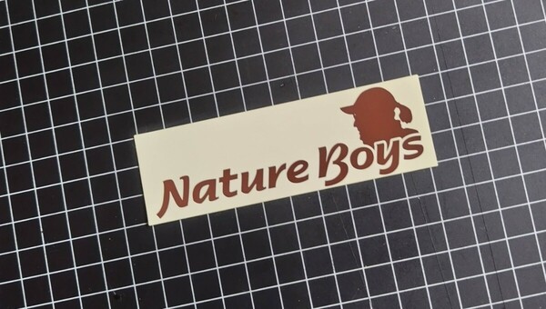 Nature Boys ネイチャーボーイズ ステッカー シール ジギング ジグ jig スイムライダー スピン ウィグル