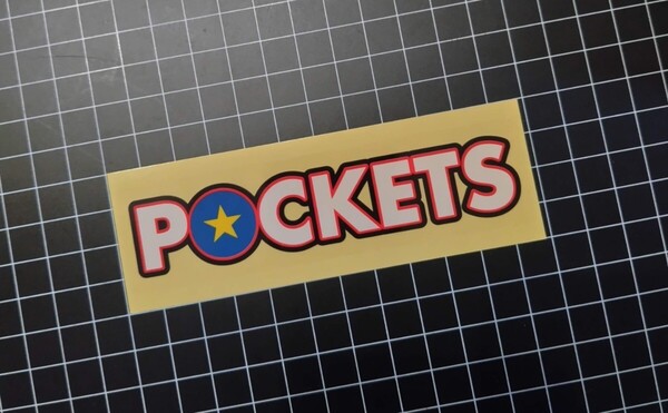 Yamashita Maria POCKETS ヤマリア ポケッツ 透明地ステッカー シール/Plug プラグ 山下 ヤマシタ