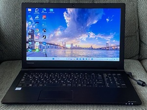 美品⑥TOSHIBA dynabook B65/DN 第8世代CPU Corei5-8250U @1.60GHz 増設16GB 新品大量SSD512GB Windows11Pro Webカメラ 15.6薄型 office365