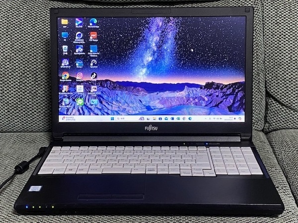 値下！④FUjiTSU LIFEBOOK A749/B 第8世代CPU Corei5-8365U @1.60GHz 増設16GB 新品大量SSD512GB Windows11Pro 15.6型 テンキー office365