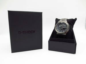 19608 時計祭 カシオ CASIO G-SHOCK 5691 GM-B2100BD-1AJF 稼働品 腕時計 フルメタル ジーショック 使用品 保証書付 タフソーラー コマ付