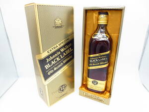 19626 酒祭 洋酒祭 Johnnie Walker ジョニーウォーカー ブラックラベル 12年 オールド スコッチ ウイスキー 750ml 43% 洋酒 古酒 箱付き