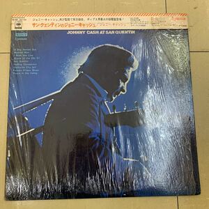 【CAP帯付き(SONP50146)・シュリンク付き】 JOHNNY CASH (ジョニー・キャッシュ) / サン・クェンティンのジョニー・キャッシュ (LP)