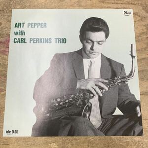 【EP盤(SAM1)・非売品】 ART PEPPER w/ CARL PERKINS TRIO (アート・ペッパー, カール・パーキンス) / チェロキー 他