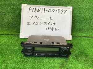 Nissan Avenir Salut GF-PNW11 выключатель кондиционера panel PNW11-0018** 28525 WA100 2N810 34700