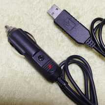 普通車セットアップ 小型一体型ETC車載機 パナソニック CY-ET807D USB昇圧コード + シガープラグコード 二電源_画像8