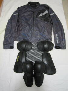 * Komine (KOMINE) for motorcycle protect full mesh jacket XL size 07-104 summer oriented 