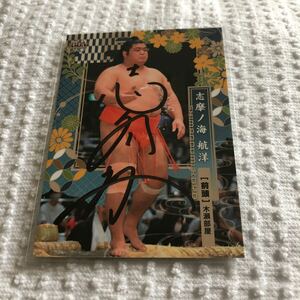 BBM 2022 large sumo ..no sea .. autograph autograph card 