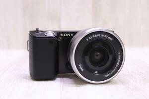 SONY NEX-5 + E 18-55ｍｍ・ 3.0型・約1420万画素・ミラーレス一眼カメラ