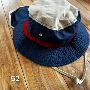 【52】 帽子 ハット バケットハット アウトドア キッズ帽子