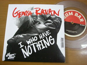 EPt923／【クリスタル盤】GENYA RAVEN/I WHO HAVE NOTHING：THE SHANG HI LOS/SWAY LITTLE PLAYER.