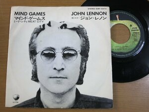 EPw268／JOHN LENON ジョンレノン：マインドゲームス/ミートシティ.