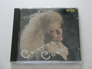 Kml_ZC3663／クリスティーナ・コンデ CRISTINA CONDE：メンサーヘ（メッセージ） MENSAJE （中古CD　輸入盤）