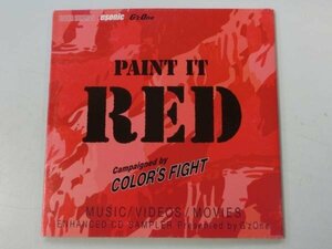 Kml_ZCk013／PAINT IT RED　MUSIC/VIDEOS/MOVIES　ENHANCED CD SAMPLER Presented by G'z One