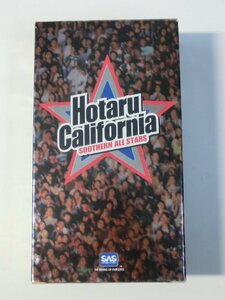 Kml_ZVHS226／サザンオールスターズ：HOTARU CALIFORNIA 【VHS２本　動作未確認】