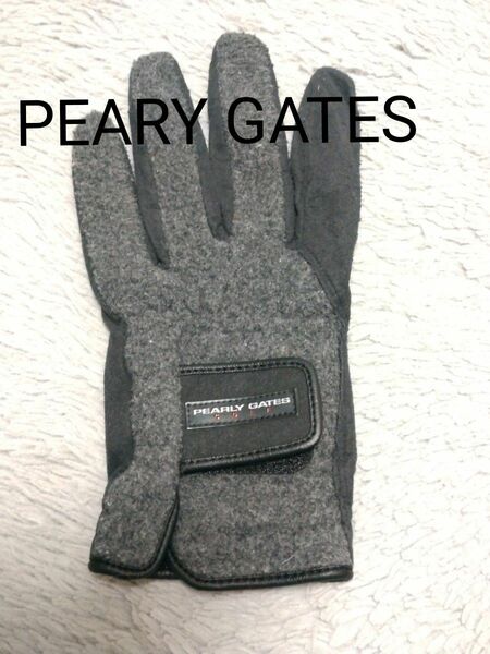 【パーリーゲイツ】PEARY GATES　フリース　グローブ　手袋　ゴルフ　レディース