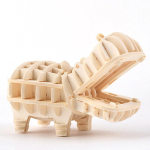 木製立体パズル　木製3D組み立てキット　立体パズル　オモチャ　知育玩具　子供プレゼント　誕生日プレゼント17