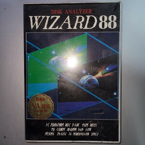 激レア　レトロ　PCゲーム　PC-8801VA　「WIZARD88」　ウエストサイドソフトハウス　5インチFD　外箱/説明書付き