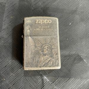 ZIPPOライター 自由の女神 in touch with the earth オイルライター ジッポ ジッポー 喫煙具 Zippo 喫煙グッズ 