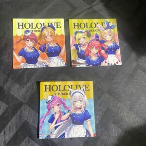 hololive ホロライブ　ロッテ　マカダミアチョコレート　マグネットシート　マリン　フレア　みこち　わため　ぽるか あくあ ふぶき セット