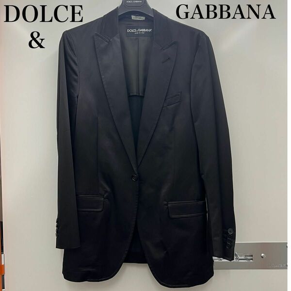 ジャケット テーラード 黒 テーラードジャケット　DOLCE & GABBANA ドルチェアンドガッパーナ ブレザー