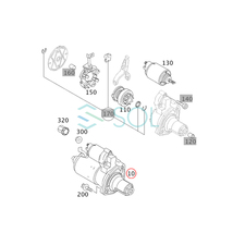 ベンツ Aクラス W168 A160 スターター セルモーター スターターモーター 新品 コア返却不要 0061510301 0051511101 18時まで即日出荷_画像7