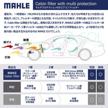 送料185円 MAHLE エアコンフィルター スズキ 3層 消臭 抗菌 ジムニー ケイ キャリー JB23W JB33W JB43W HN21S HN22S HN11S HN12S DA62T_画像6