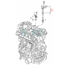 BREMI VW ワーゲン ポロ 6R 6C イグニッションコイル 4本 1台分 04E905110K 04E905110B 04E905110E 18時まで即日出荷 車種専用設計_画像5