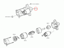 コア返却不要 リビルト品 スターターモーター スズキ アルトラパン HE21S HE22S Kei HN11S HN12S HN21S HN22S 31100-76G10 出荷締切18時_画像5