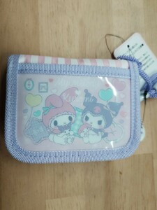 新品☆クロミ　マイメロディ二つ折り財布 子供キッズ 女の子