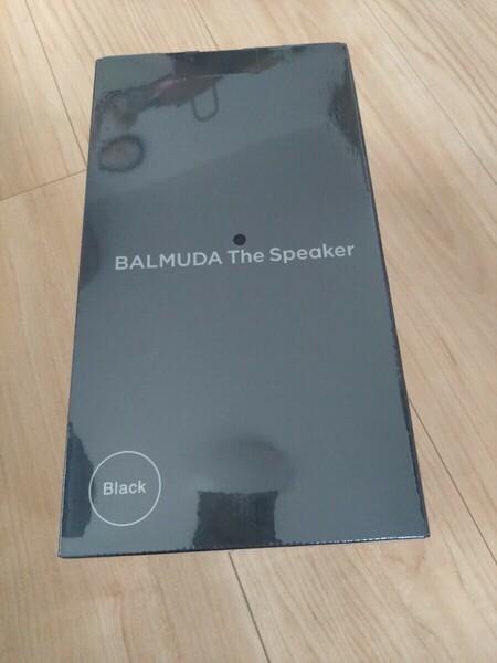 ゆうパック無料 The Speaker M01A-BK バルミューダ　ワイヤレススピーカー 新品未開封　カラーブラック