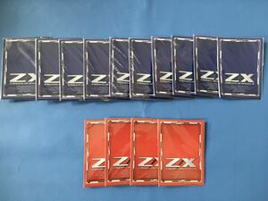 Z/X ゼクス BOX 特典　スリーブ ブルー５枚入り１０　レッド５枚入り4 未使用
