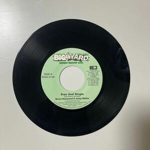 視聴あり 人気盤 名曲 7inch / Free And Single / Beres Hammond & Josey Wailes