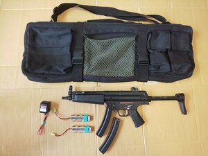 MP5 電動 スタンダード バッテリー ニッケル水素 ニッスイ Ni-MH 充電器 東京 マルイ ソフト ガンケース まとめ セット #103